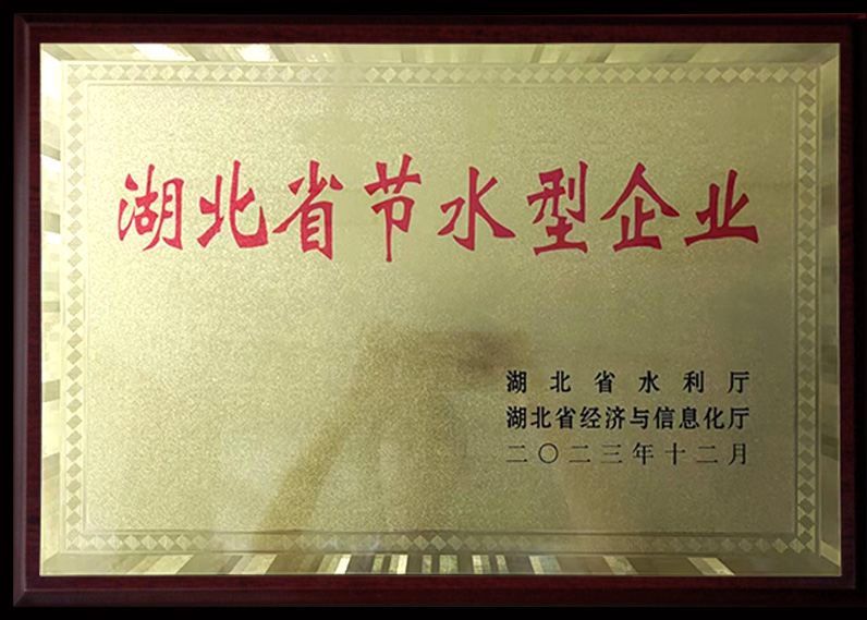 湖北省節水型企業